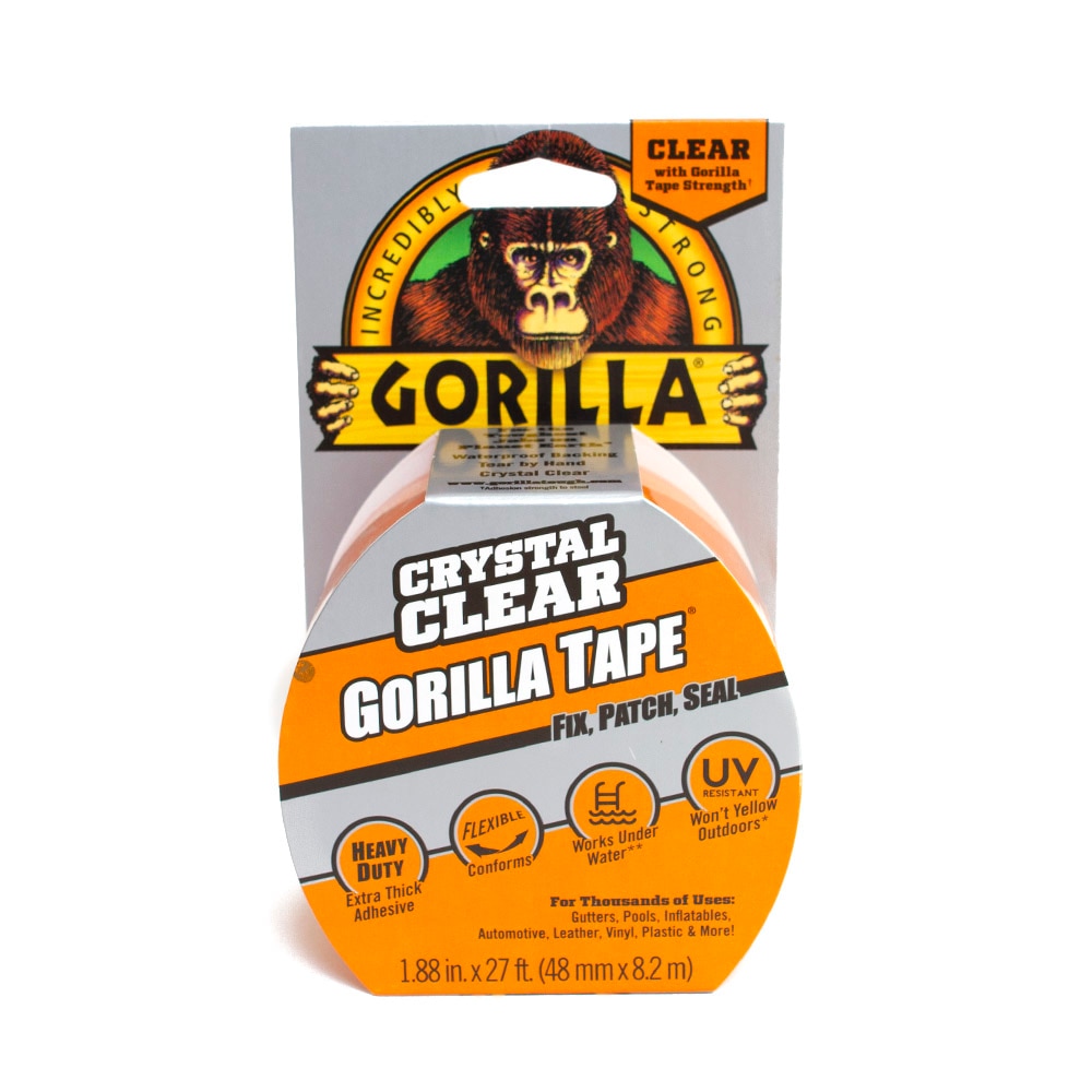 Tape, Art & School, Gorilla, Clear, Repair, 9 yard, 4900